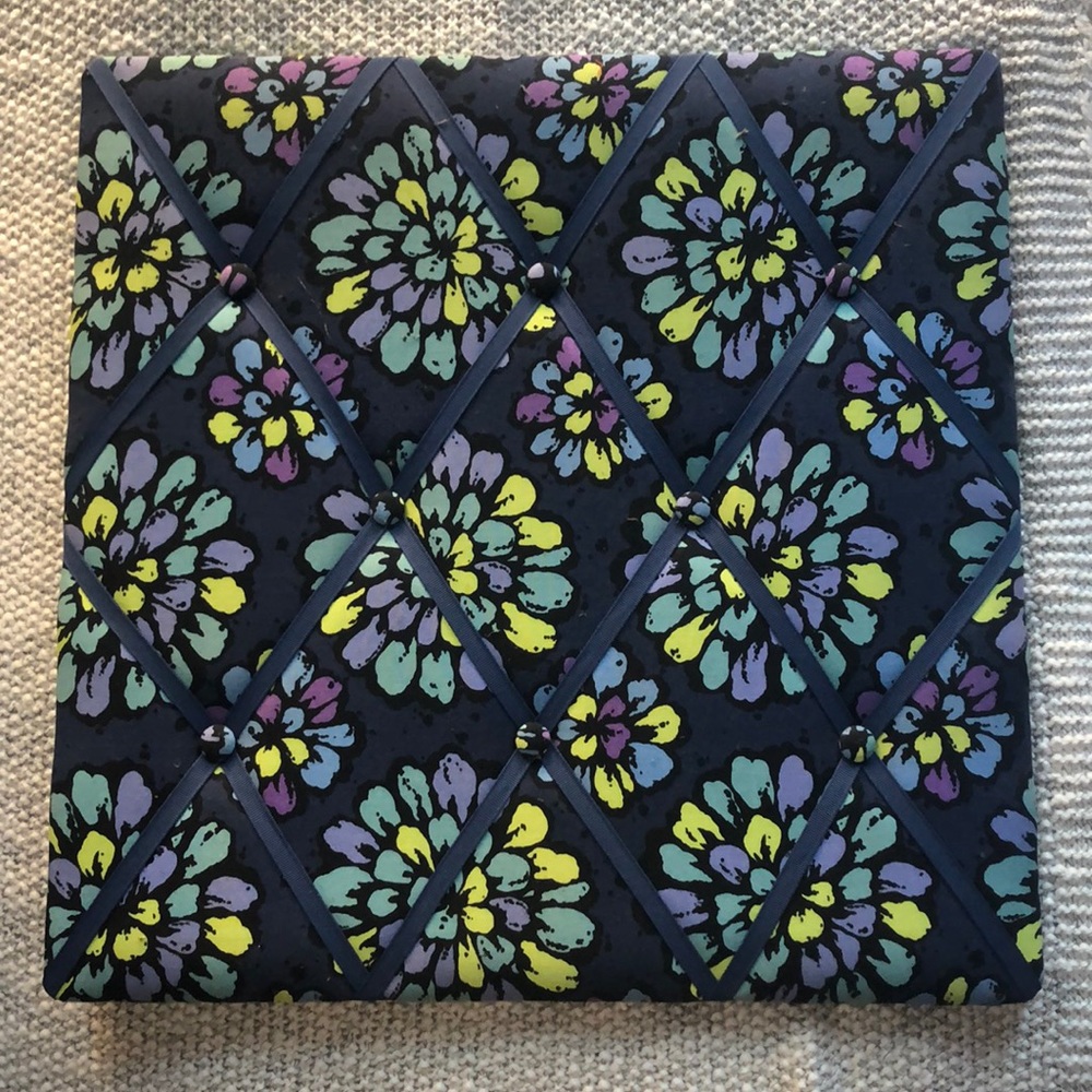 Vera Bradley Tufted Picture Frame Board